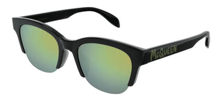 Alexander McQueen AM0406SA women Black Squared Sunglasses