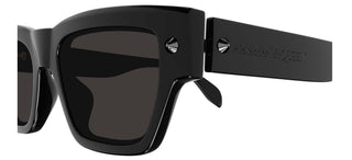 Alexander McQueen AM0409S men Black Squared Sunglasses