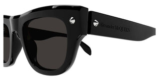 Alexander McQueen AM0425S men Black Squared Sunglasses