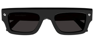 Alexander McQueen AM0427S unisex Black Squared Sunglasses