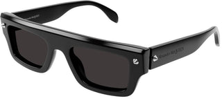 Alexander McQueen AM0427S unisex Black Squared Sunglasses