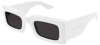 Alexander McQueen AM0433S women White Squared Sunglasses