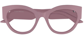 Alexander McQueen AM0435O women Pink Cat Eye Eyeglasses