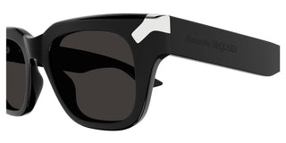 Alexander McQueen AM0439S men Black Squared Sunglasses