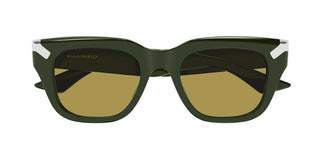 Alexander McQueen AM0439S men Green Squared Sunglasses