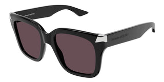 Alexander McQueen AM0440S women Black Squared Sunglasses