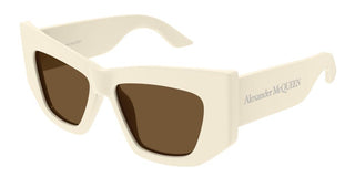 Alexander McQueen AM0448S women White Other Sunglasses