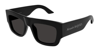 Alexander McQueen AM0449S men Black Squared Sunglasses