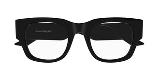 Alexander McQueen AM0455O women Black Squared Eyeglasses