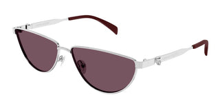 Alexander McQueen AM0456S women Silver Cat Eye Sunglasses