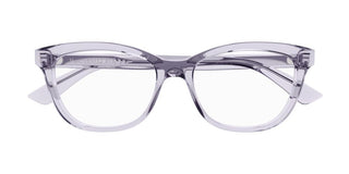 Alexander McQueen AM0461O women Violet Squared Eyeglasses