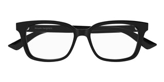 Alexander McQueen AM0464O women Black Squared Eyeglasses