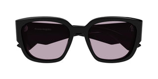 Alexander McQueen AM0468S women Black Squared Sunglasses