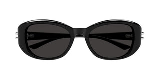 Alexander McQueen AM0470S women Black Round Sunglasses