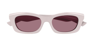 Alexander Mcqueen Am0474s Women Pink Squared Sunglasses