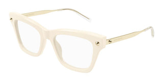 Alexander Mcqueen Am0484o Women White Squared Eyeglasses