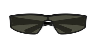 Alexander McQueen AM0491S unisex Black Geometric Sunglasses