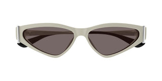 Alexander McQueen AM0493S women White Geometric Sunglasses