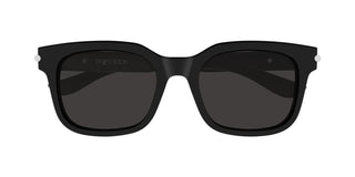 Alexander McQueen AM0496SA unisex Black Squared Sunglasses