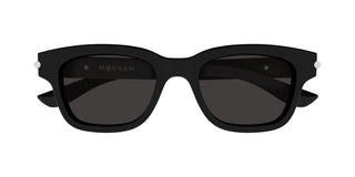 Alexander McQueen AM0497S unisex Black Squared Sunglasses