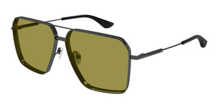 Alexander Mcqueen Am0500s Men Ruthenium Pilot Sunglasses