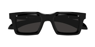 Alexander McQueen AM0506S men Black Squared Sunglasses