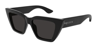 Alexander McQueen AM0507S women Black Cat Eye Sunglasses