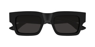 Alexander McQueen AM0508S men Black Rectangle Sunglasses