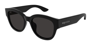 Alexander McQueen AM0509SA women Black Cat Eye Sunglasses