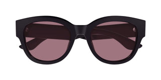 Alexander Mcqueen Am0509sa Women Violet Cat Eye Sunglasses