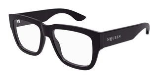 Alexander McQueen AM0510O unisex Violet Squared Eyeglasses