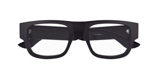 Alexander McQueen AM0511O men Violet Squared Eyeglasses