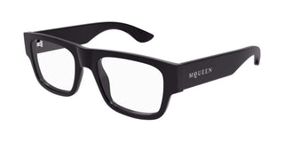 Alexander McQueen AM0511O men Violet Squared Eyeglasses