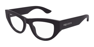 Alexander McQueen AM0512O women Violet Cat Eye Eyeglasses