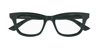 Alexander McQueen AM0515O women Grey Cat Eye Eyeglasses