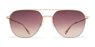 Mykita AMOS unisex Rose gold Pilot Sunglasses