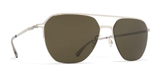 Mykita AMOS unisex Silver Pilot Sunglasses