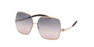 ic!berlin ANGELINA T. IC0001 women Gold Oversize Sunglasses