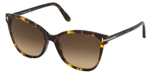 Tom Ford ANI FT 0844 women Havana Cat Eye Sunglasses