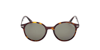 Tom Ford ARAKI FT1184 unisex Havana Round Sunglasses