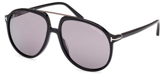 Tom Ford ARCHIE FT 1079 men Black Pilot Sunglasses