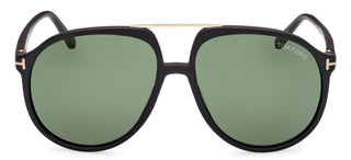 Tom Ford ARCHIE FT 1079 men Black Pilot Sunglasses