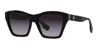 Burberry ARDEN BE 4391 women Black Squared Sunglasses