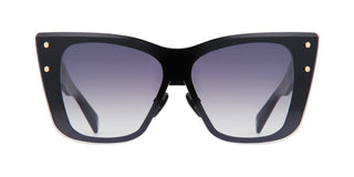 Balmain ARMOUR unisex Black Shield Sunglasses