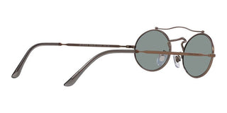 Giorgio Armani AR 115SM men Brown Geometric Sunglasses