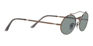 Giorgio Armani AR 115SM men Brown Geometric Sunglasses