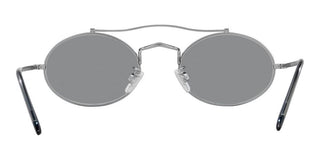 Giorgio Armani AR 115SM men Silver Geometric Sunglasses