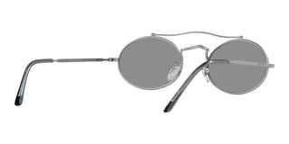 Giorgio Armani AR 115SM men Silver Geometric Sunglasses