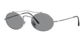 Giorgio Armani AR 115SM men Silver Geometric Sunglasses