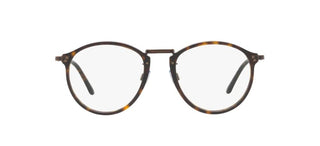 Giorgio Armani AR 318M men Havana Geometric Eyeglasses